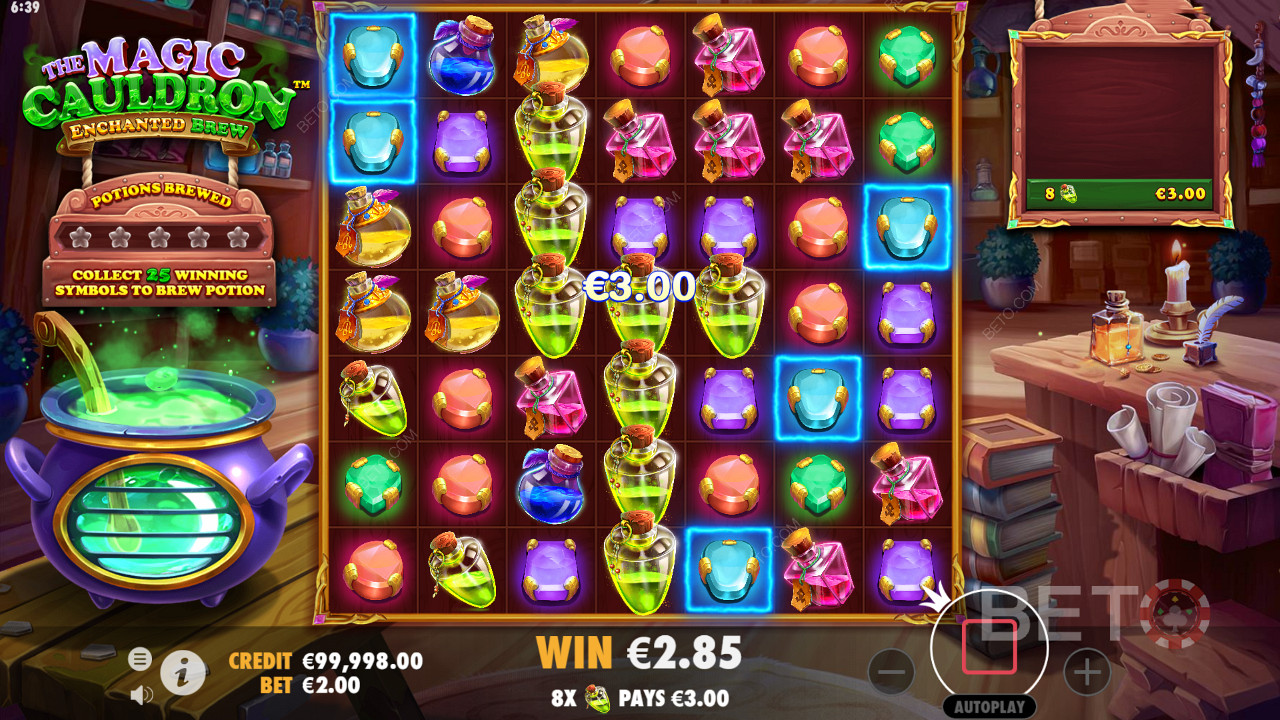 ميزة إضافية تقدمية خاصة لـ The Magic Cauldron: Enchanted Brew