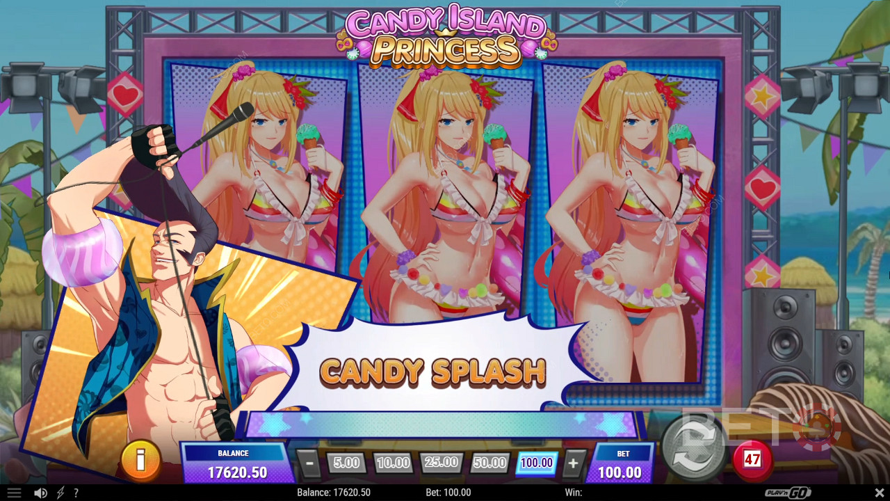 الرسوم المتحركة القائمة على الموضوع في Candy Island Princess