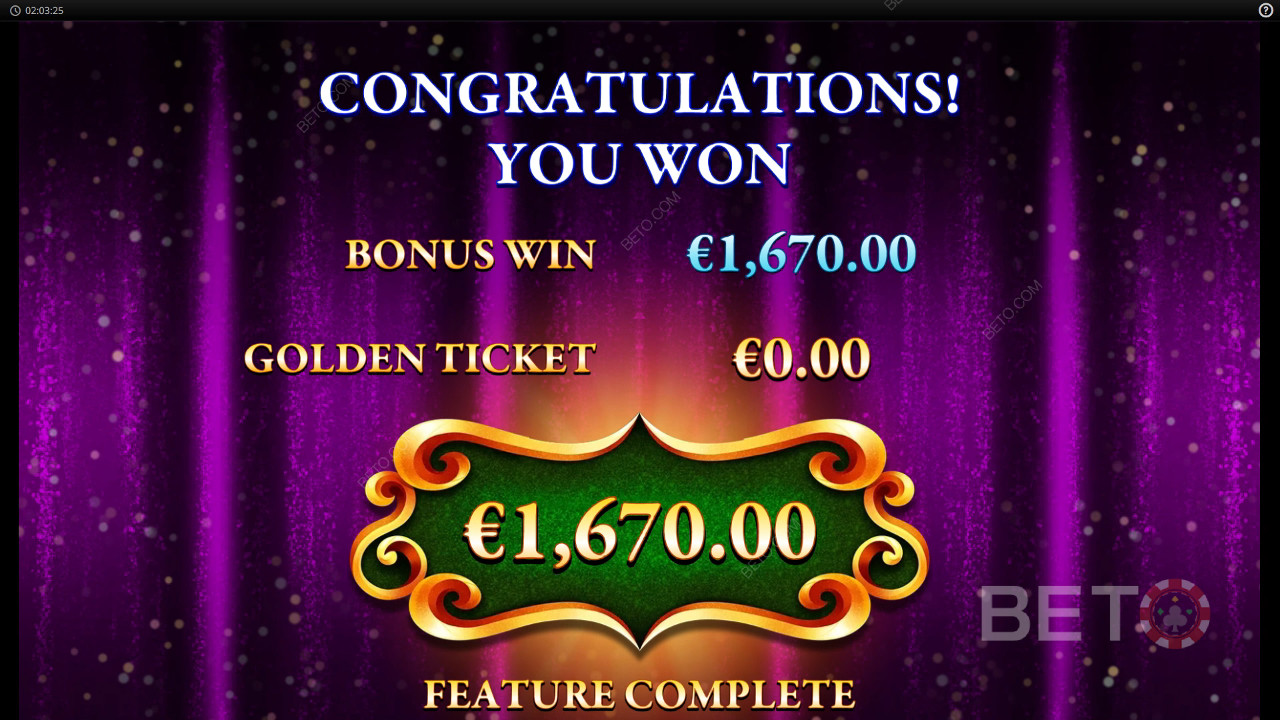اربح 2,000 ضعف رهانك في فتحة ويلي ونكا الأبدي Gobstopper Slot!