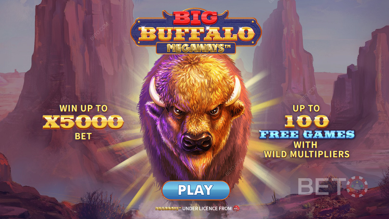 إطلاق Big Buffalo Megaways