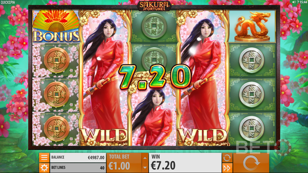 Sakura Fortune اللعب المجاني