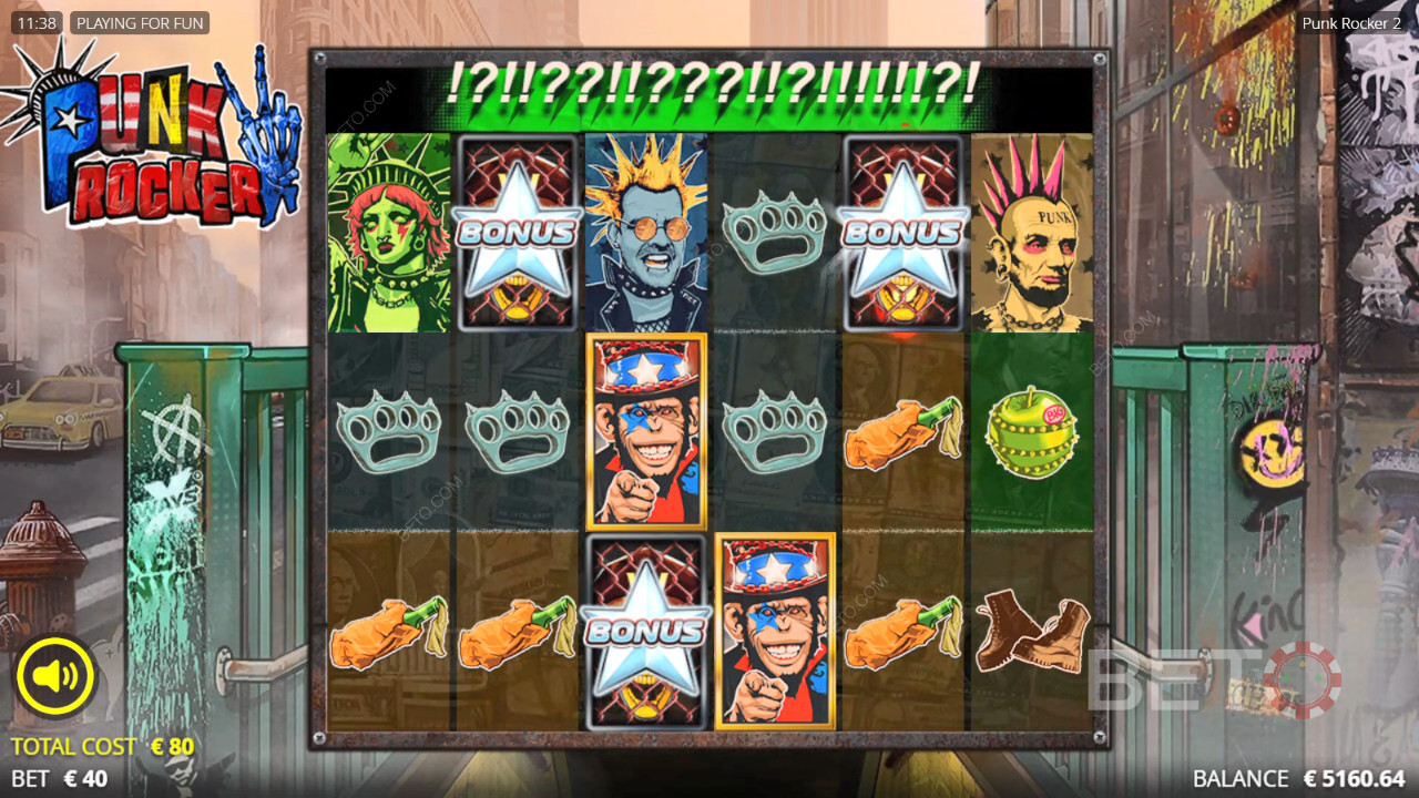 Punk Rocker 2 مراجعة من قِبل BETO Slots