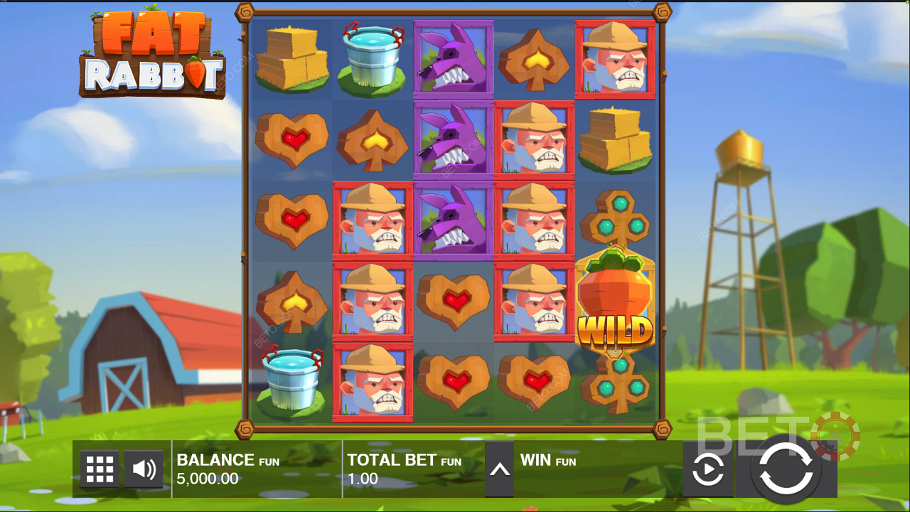 آلة القمار عبر الإنترنت Fat Rabbit بواسطة هذا الاستوديو