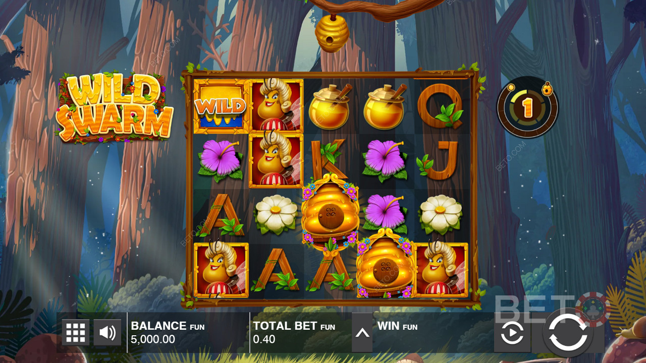 فتحة Wild Swarm المذهلة من Push Gaming