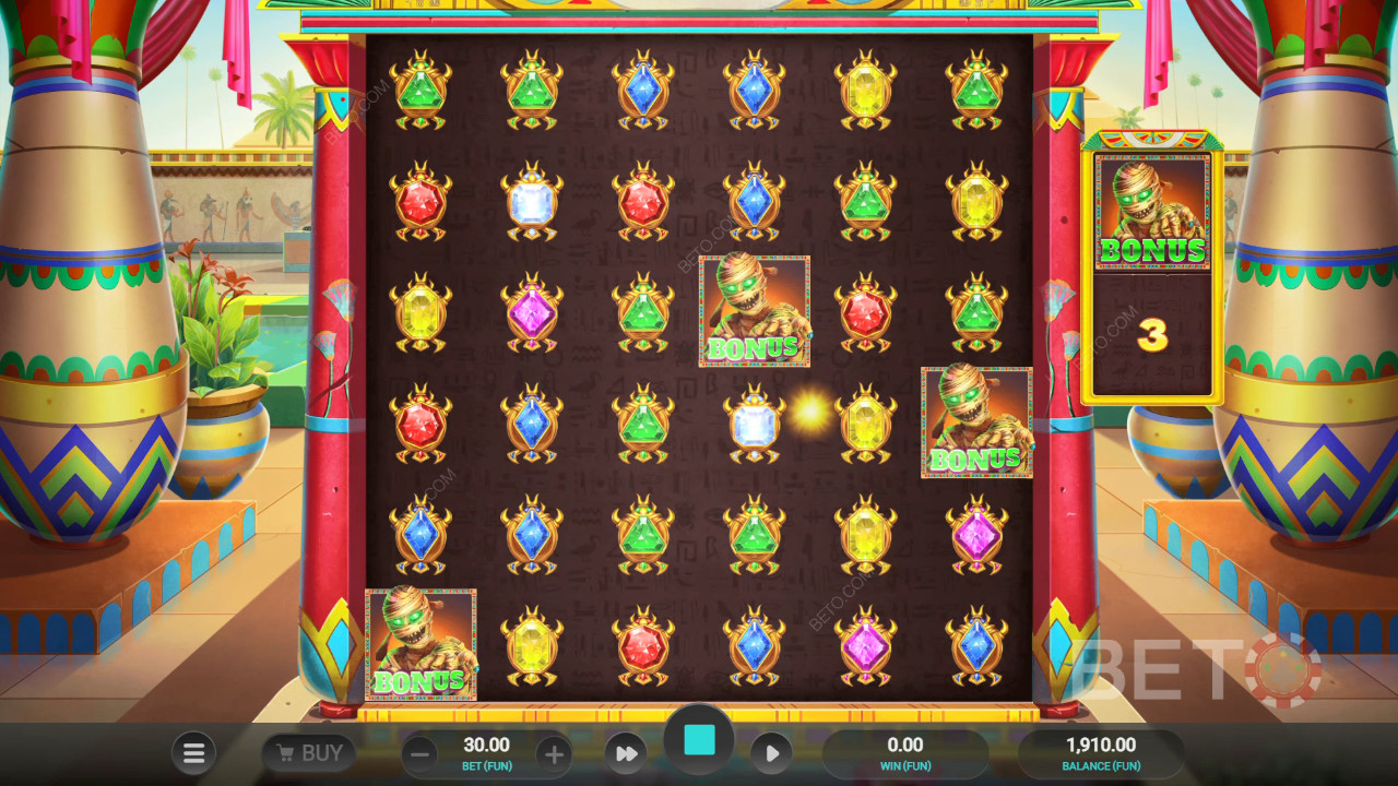 مراجعة مضاعف المومياء من BETO Slots