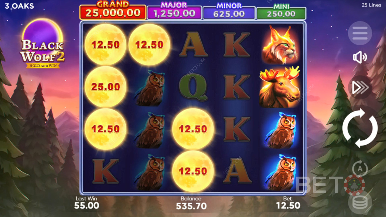 مراجعة Black Wolf 2 من قِبل BETO Slots