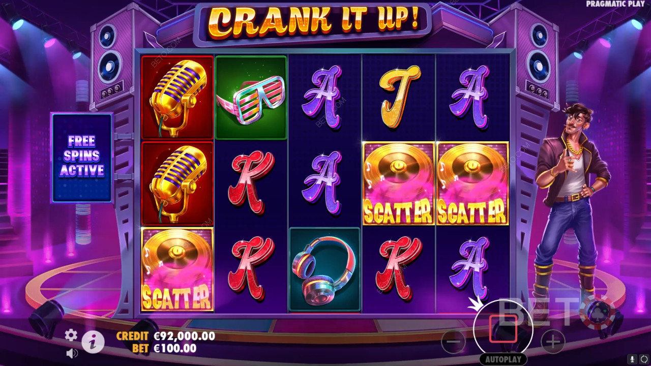 مراجعة Crank It Up بواسطة BETO Slots