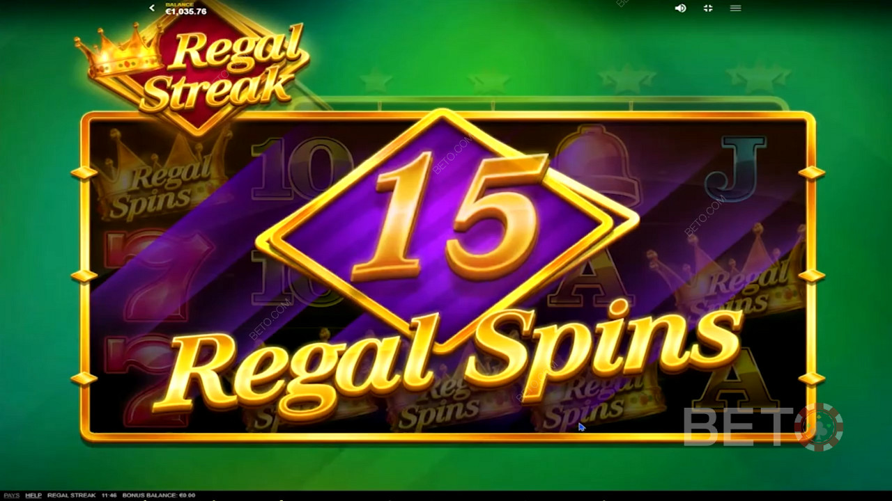 يدور ملكي خاص Regal Streak