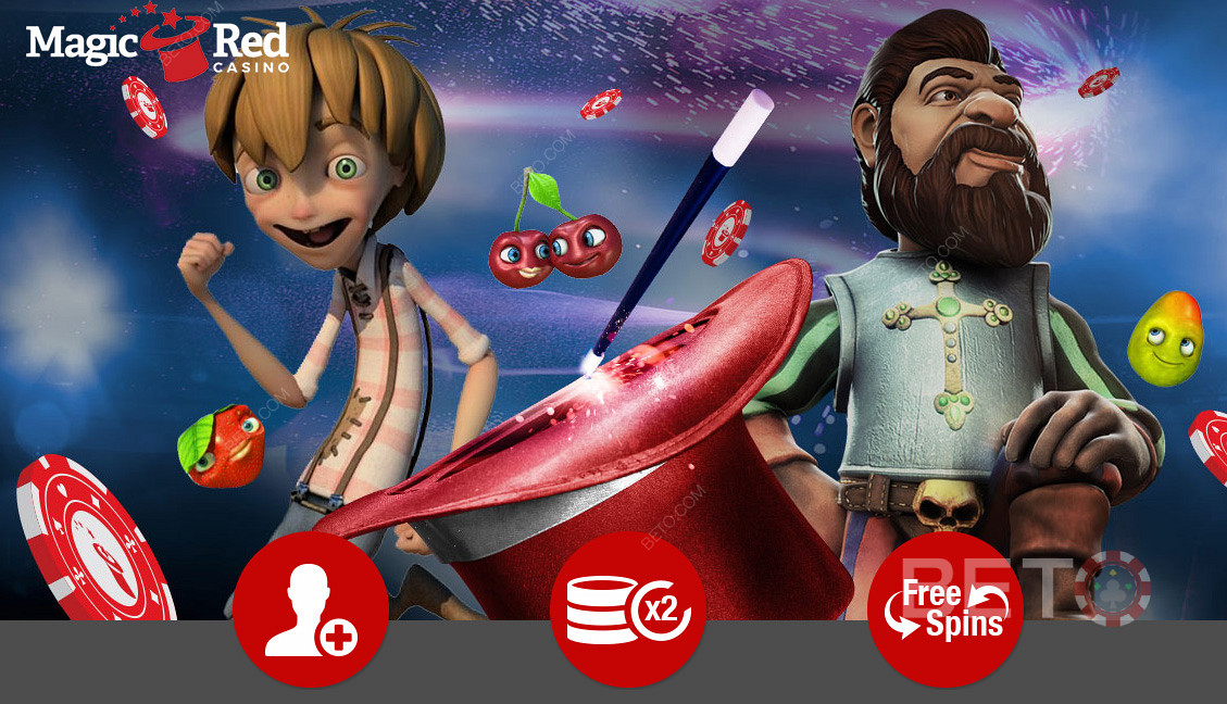 نادي VIP في كازينو Magic Red عبر الإنترنت