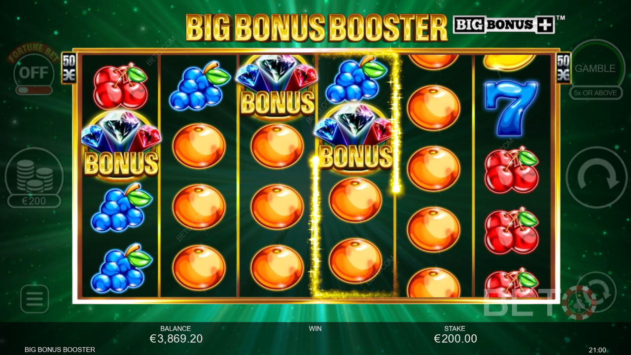 مراجعة المكافأة الكبيرة المعززة من BETO Slots