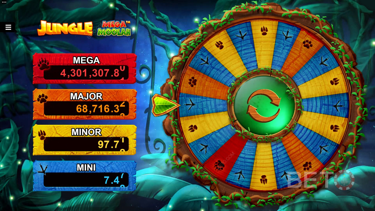 Jungle Mega Moolah اللعب المجاني