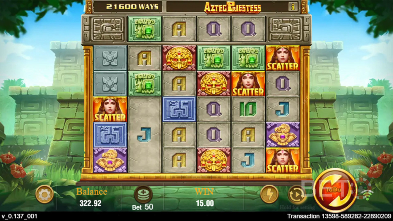 مراجعة كاهنة الأزتك من قبل BETO Slots