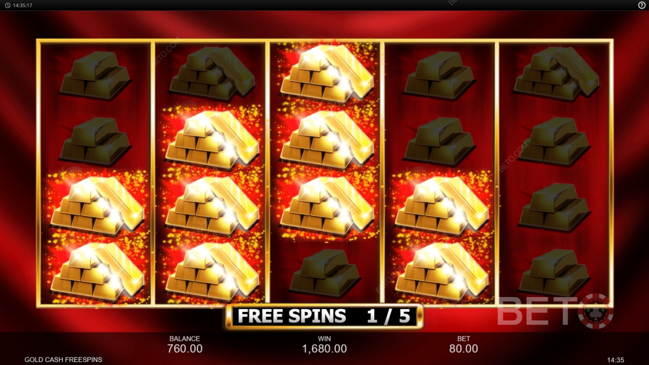 Gold Cash Free Spins اللعب المجاني