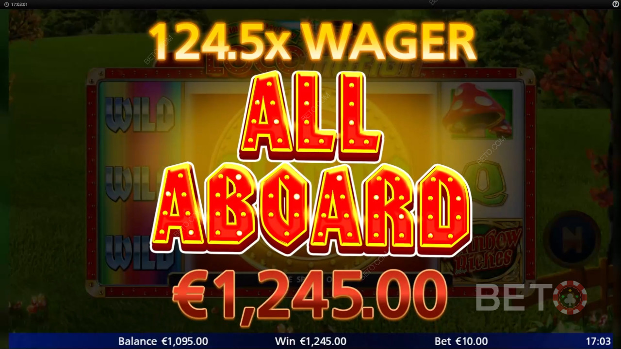هل Rainbow Riches Locomotion Slot يستحق كل هذا العناء؟