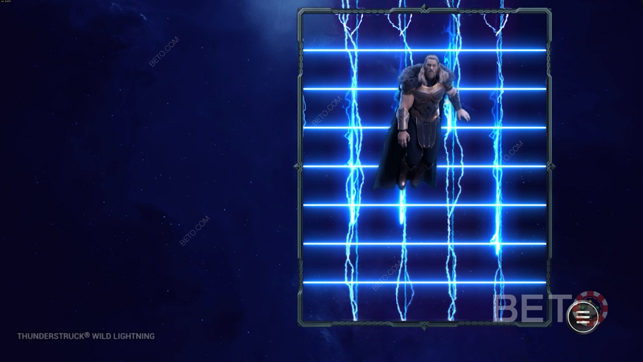 استمتع بالصفوف الممتدة في ميزة Link and Win في فتحة Thunderstruck Wild Lightning