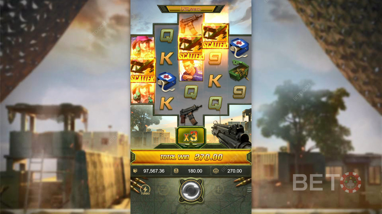 مراجعة Battleground Royale من BETO Slots