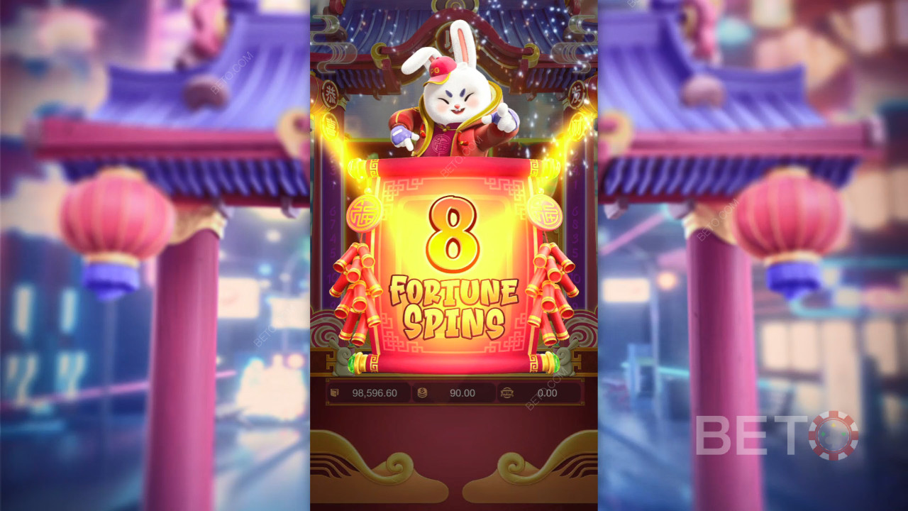 شرح ميزات المكافأة في Fortune Rabbit بواسطة PG Soft