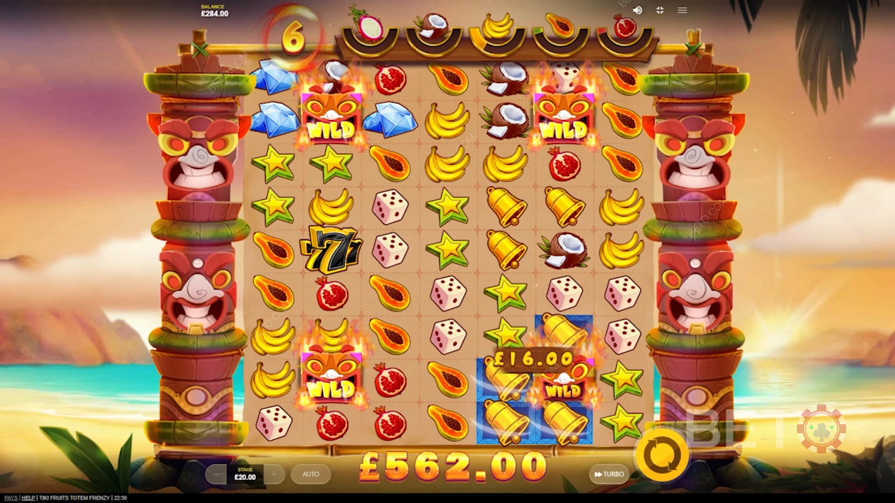 املأ أشرطة التقدم في Free Spins لإزالة الرموز منخفضة الأجر
