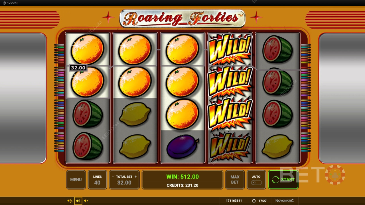 مراجعة الأربعينيات الصاخبة من BETO Slots