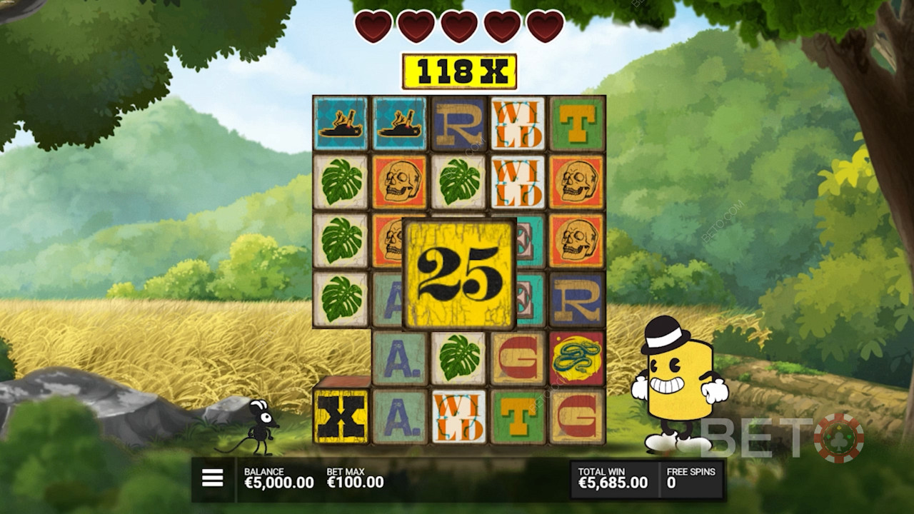 استمتع بمضاعف ينمو في Free Spins في Stack 
