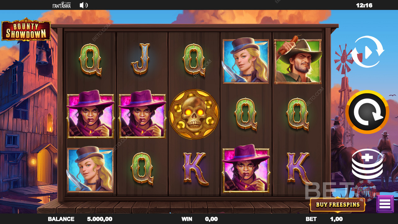 استمتع بـ Respins و Free Spins في فتحة Bounty Showdown