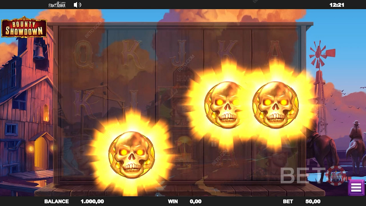 رموز Wild الخاصة في Bounty Showdown وجائزة الفوز الفوري