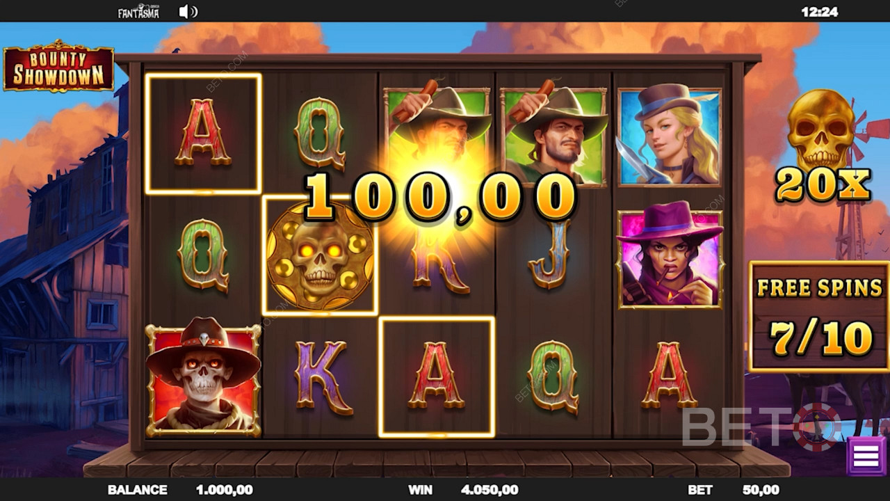 مكاسب عالية في Bounty Showdown