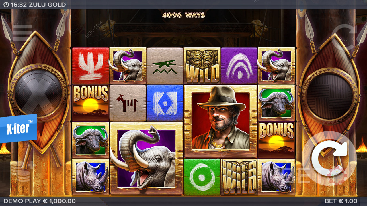 Zulu Gold اللعب المجاني