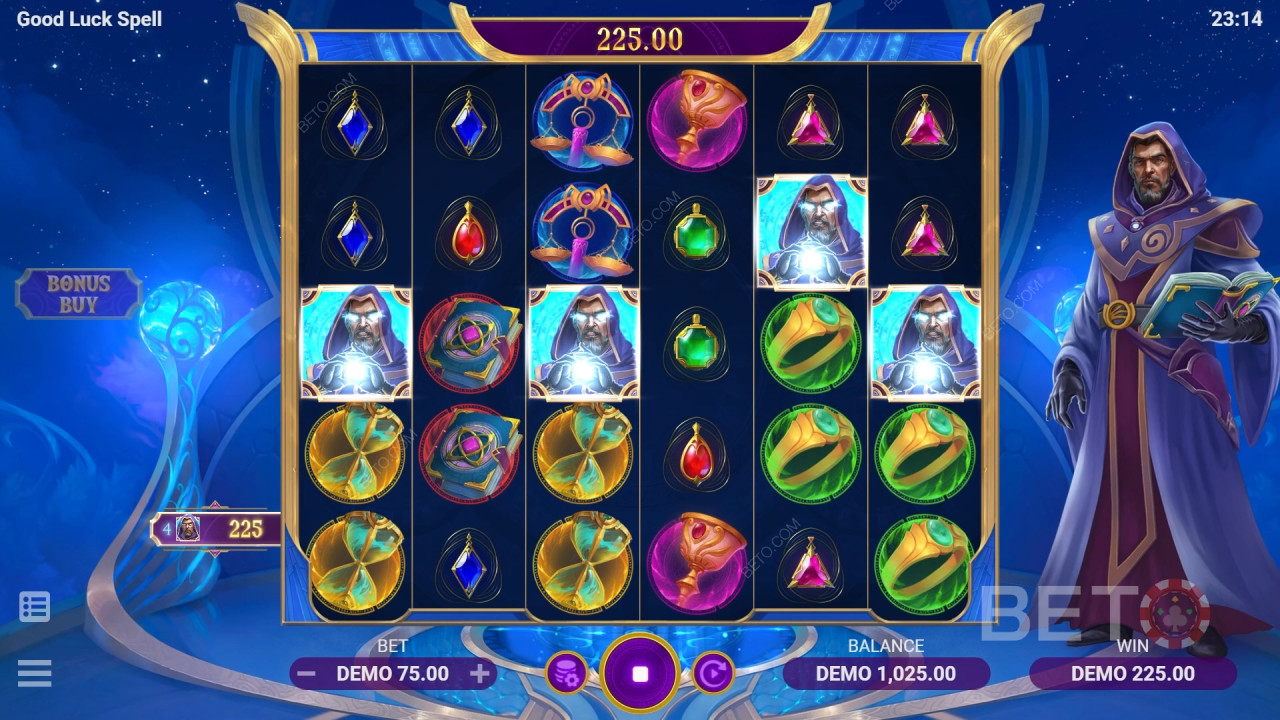 مراجعة تعويذة الحظ السعيد من BETO Slots
