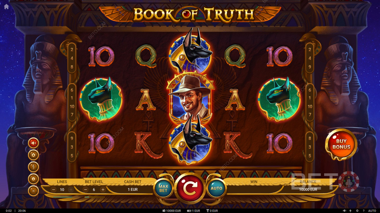 فتحة فيديو Book of Truth مع نوعين من الدورات المجانية مع توسيع الرموز