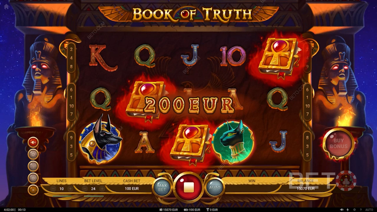 إمكانات الفوز العالية Book of Truth