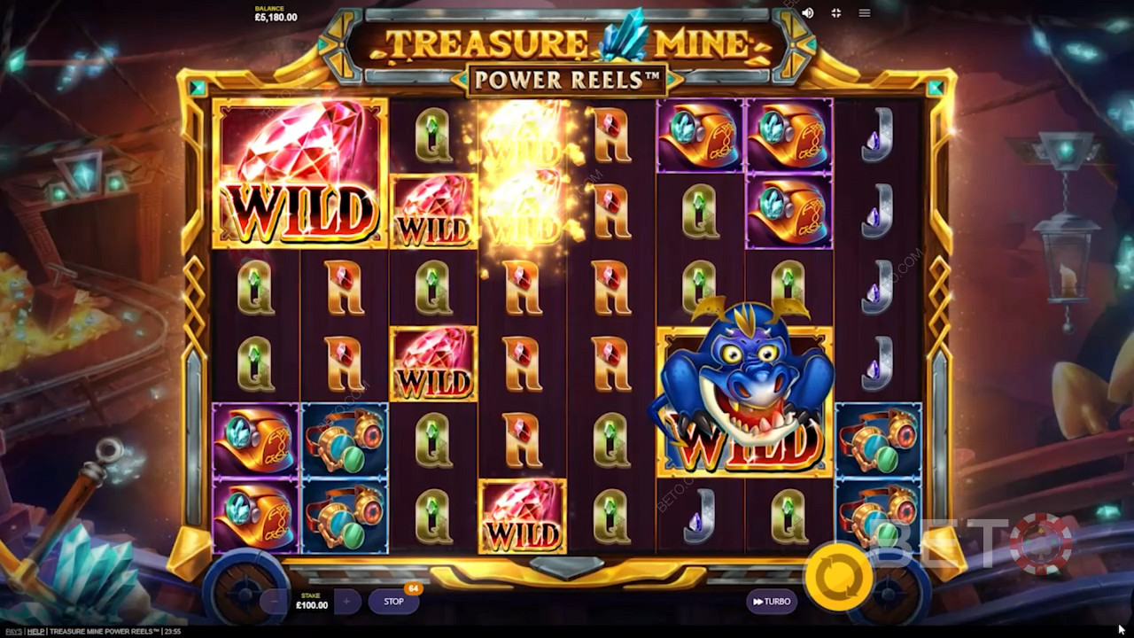 Treasure Mine Power Reels اللعب المجاني