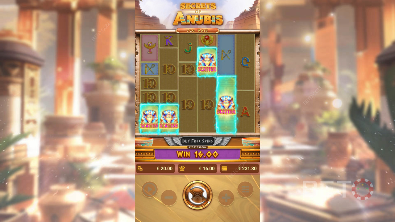 مراجعة أسرار أنوبيس من قبل BETO Slots