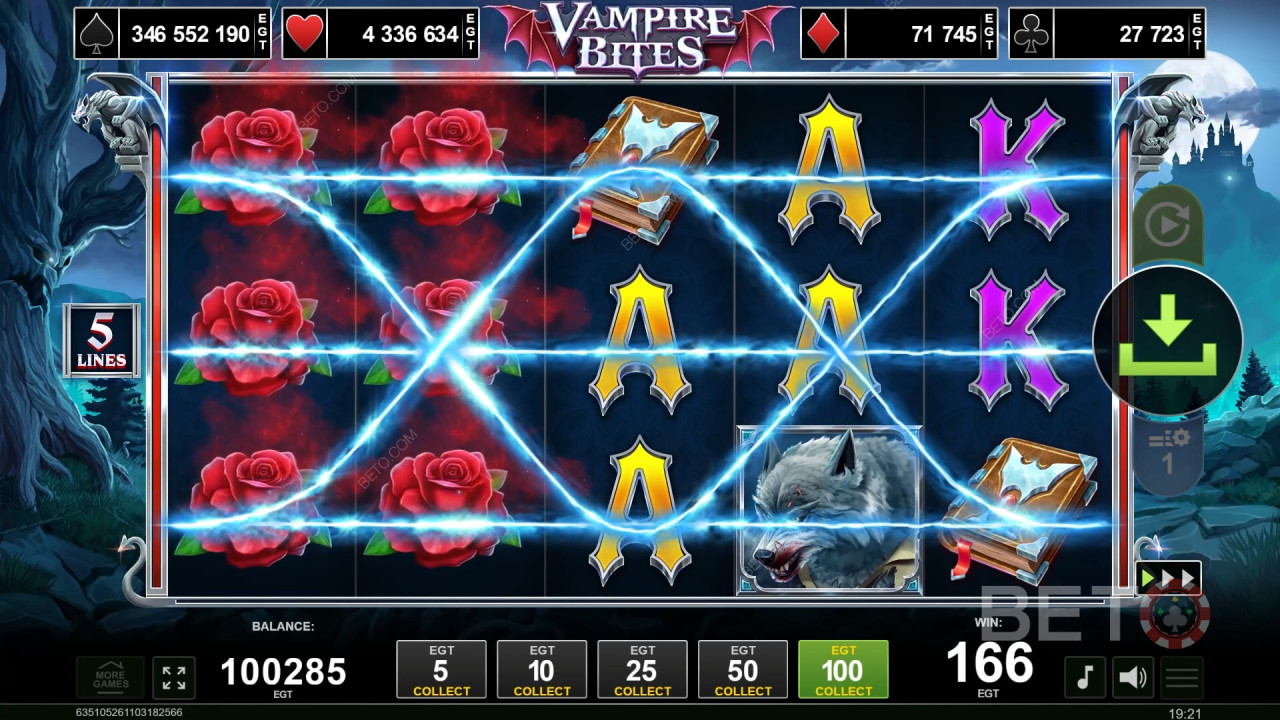 مراجعة Vampire Bites بواسطة BETO Slots