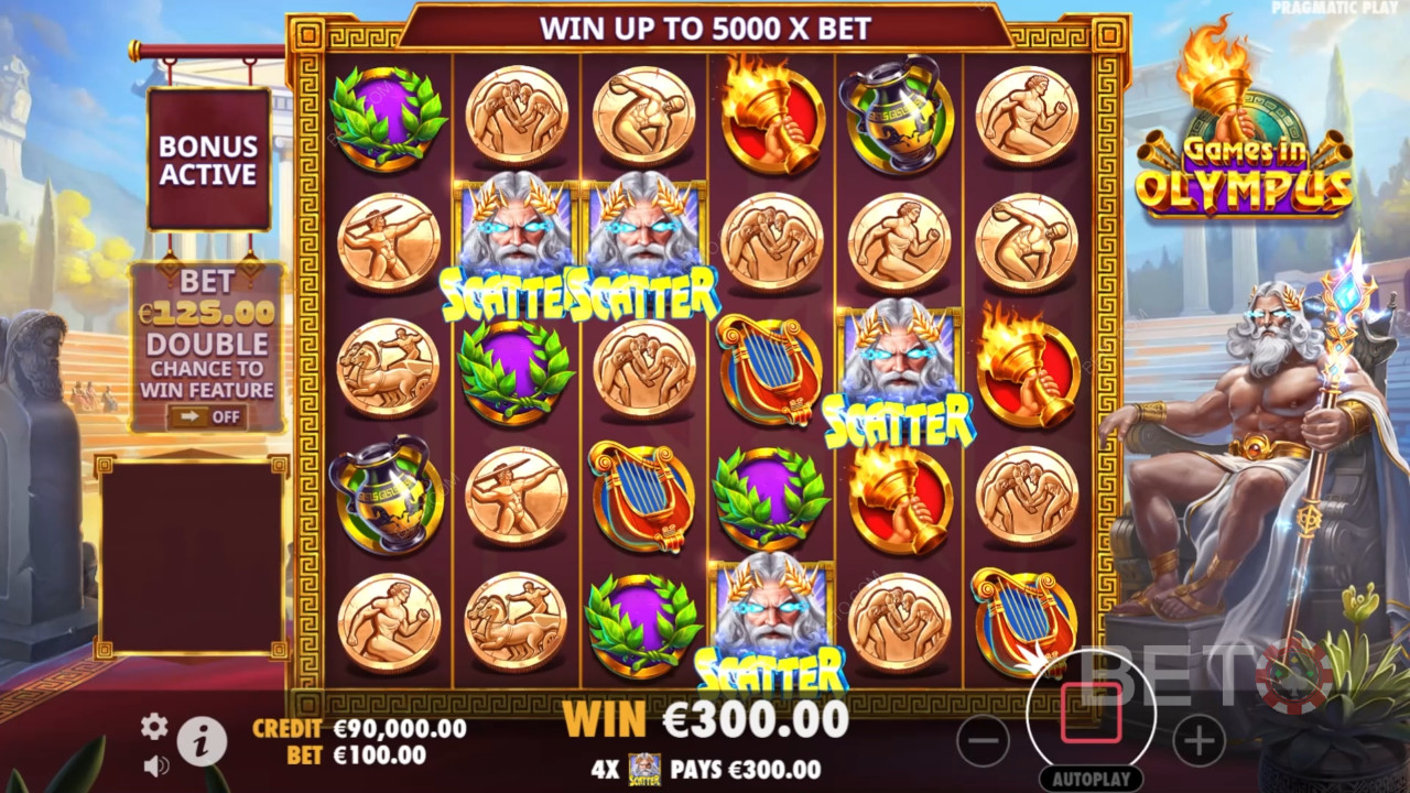 مراجعة الألعاب في Olympus Games in Olympus من BETO Slots