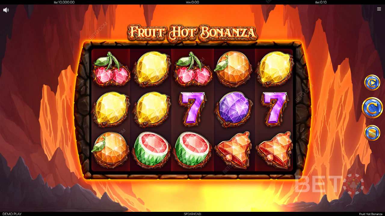رموز الفاكهة الكريستالية Fruit Hot Bonanza