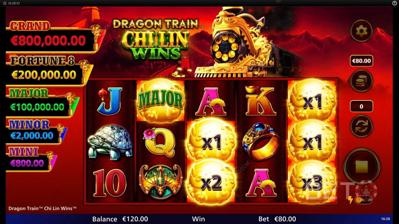 Dragon Train Chi Lin Wins اللعب المجاني