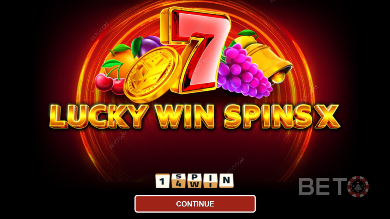 اربح 2,500 ضعف رهانك في فتحة فيديو سلوت Lucky Win Spins X!