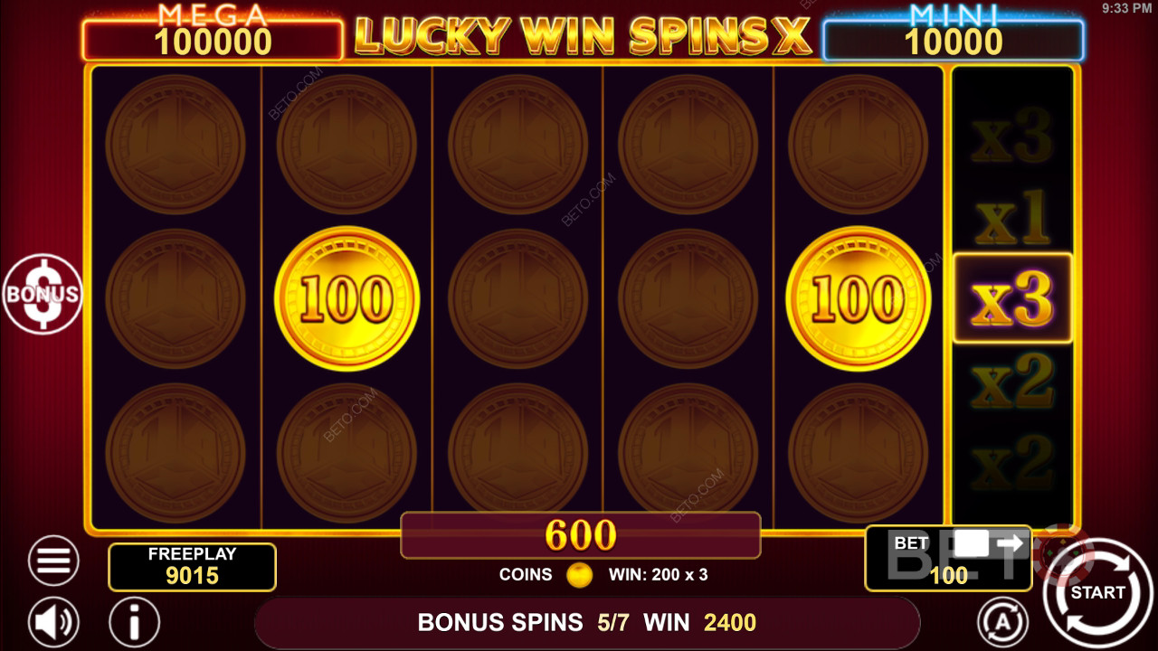 كيفية لعب 1spin4win