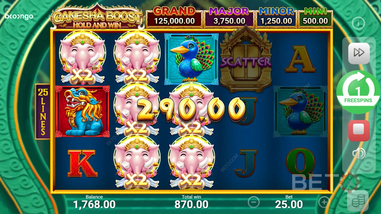 هبط Wild X2 خلال الدورات المجانية واربح الكثير