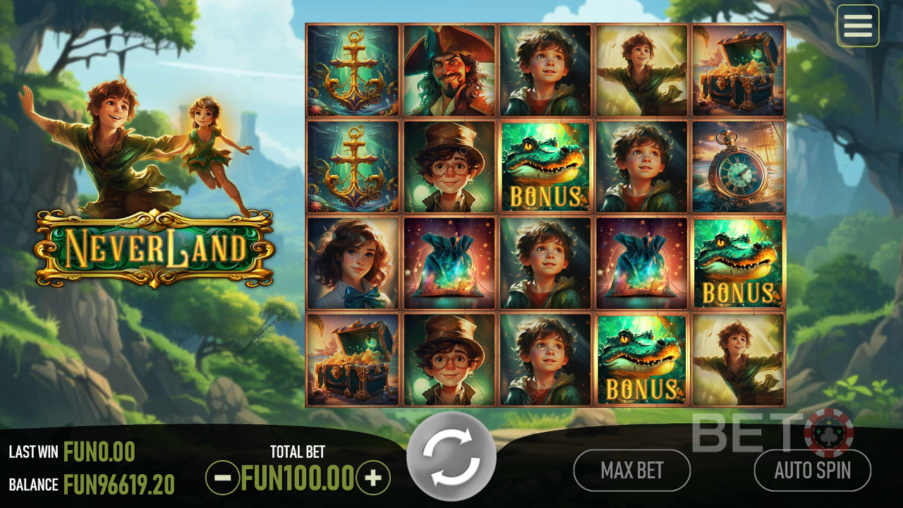Neverland اللعب المجاني