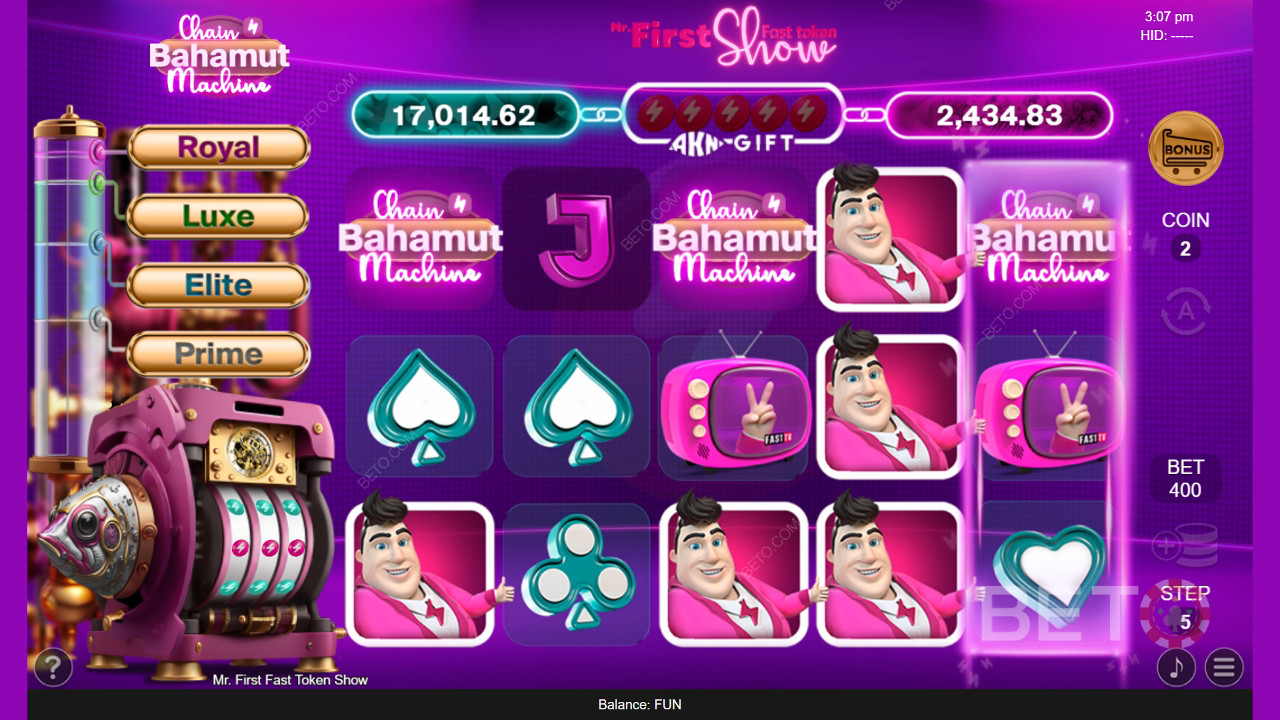 مراجعة حظًا موفقًا يا سيد أول من BETO Slots
