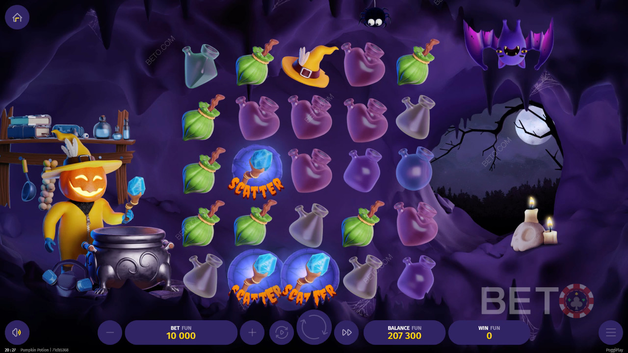 مراجعة جرعة اليقطين بواسطة ماكينات القمار BETO Slots