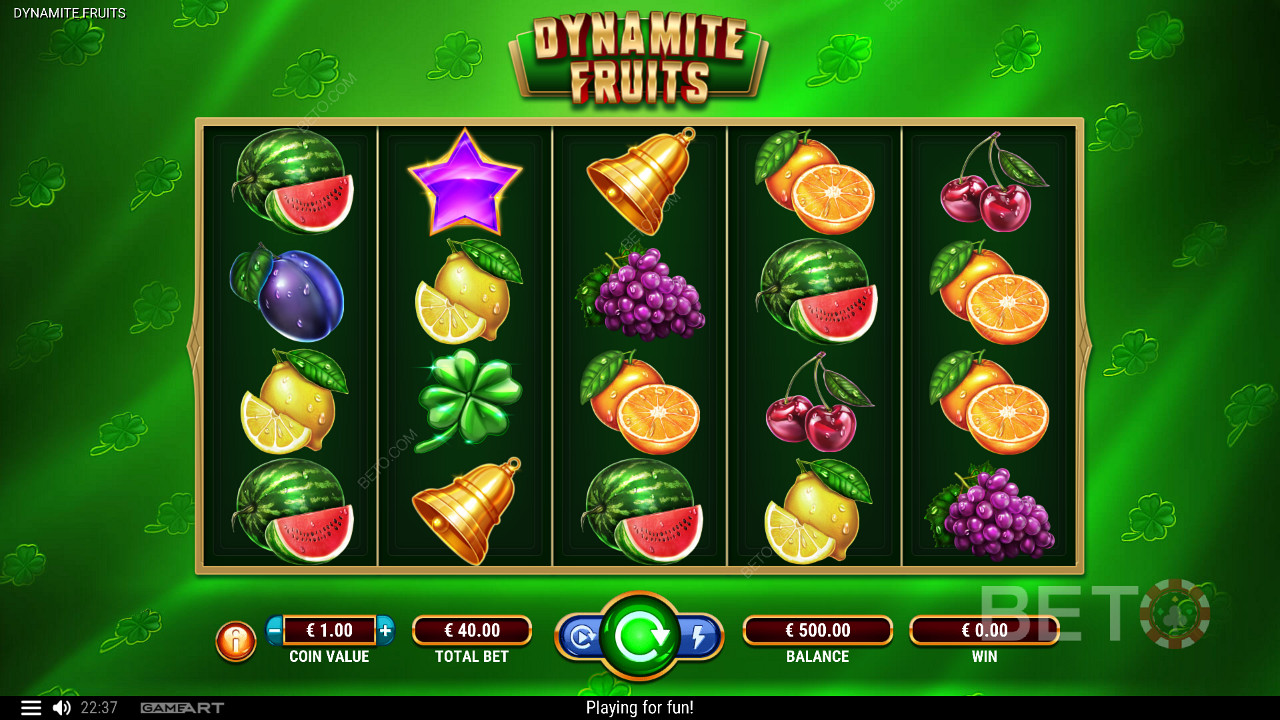 فواكه يسيل لها اللعاب في Dynamite Fruits