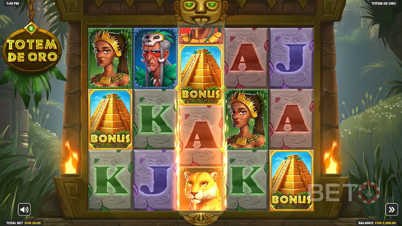 مراجعة طوطم دي أورو من BETO Slots