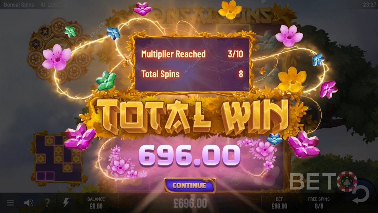 تتمتع Bonsai Spins بإمكانية فوز جيدة حقًا