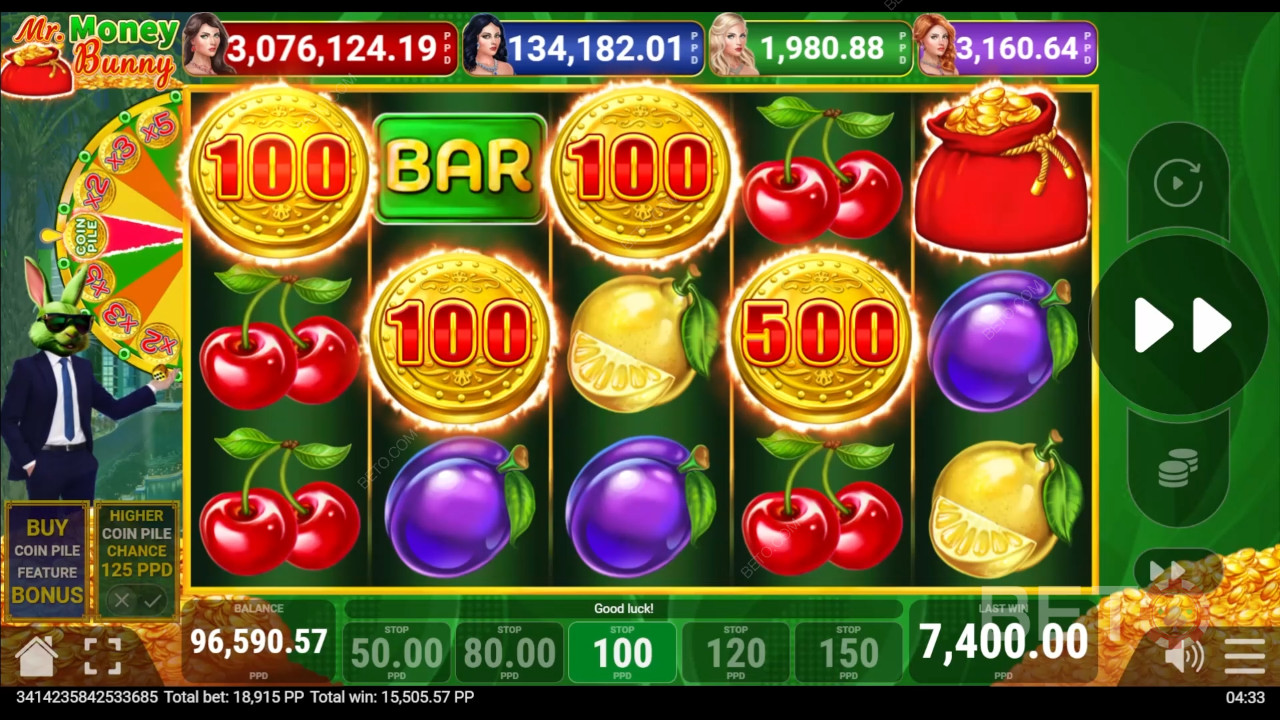 مراجعة أرنب المال من BETO Slots