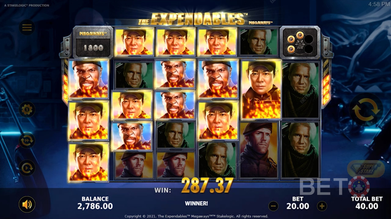 The Expendables New Mission Megaways مراجعة من قبل BETO Slots