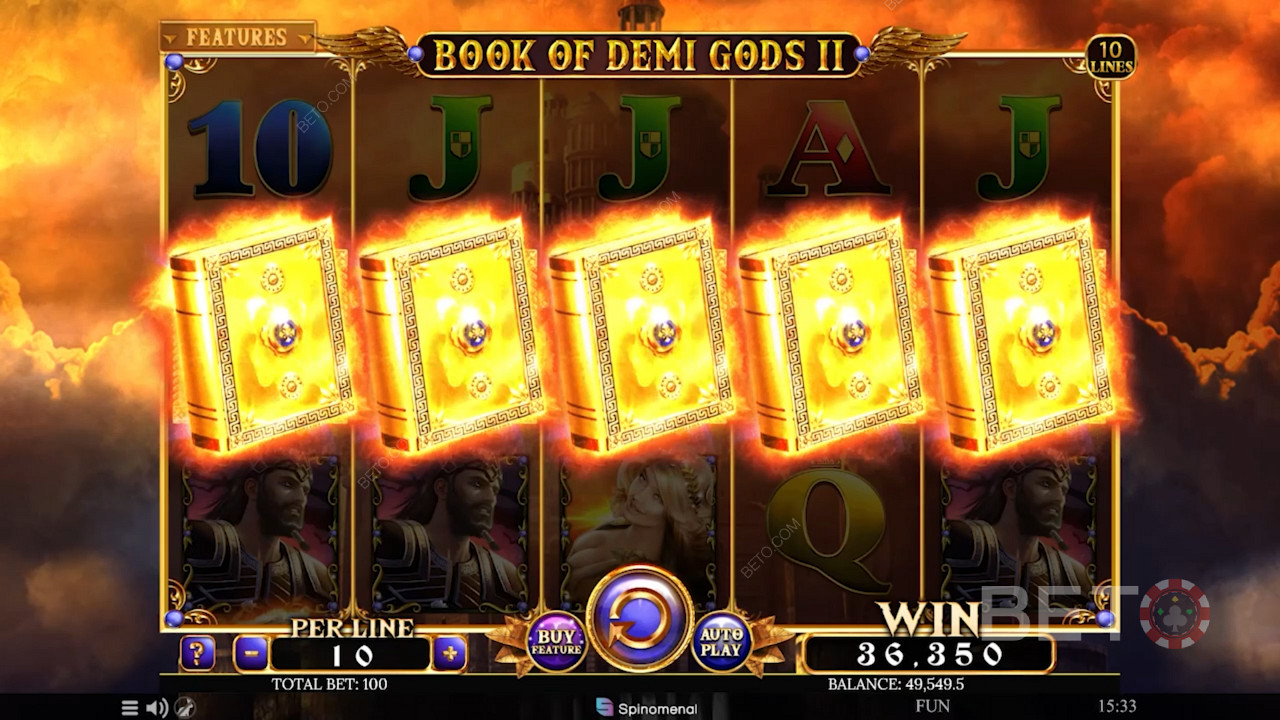 الحصول على مجموعة مجزية في Book Of Demi Gods 2