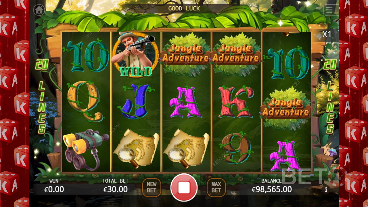 مراجعة مغامرة الغابة من BETO Slots